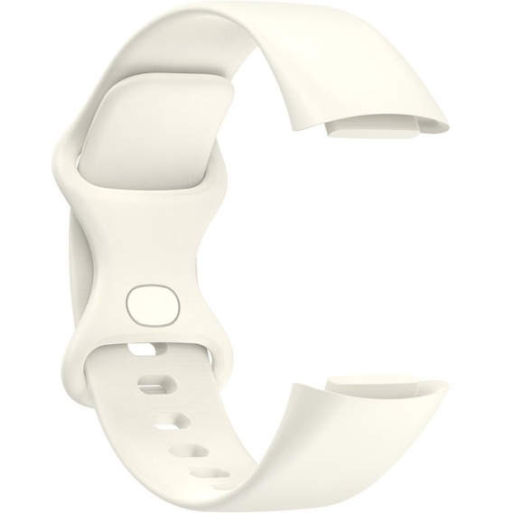 Резиновый браслет Softband для  Fitbit Charge 5 - Beige
