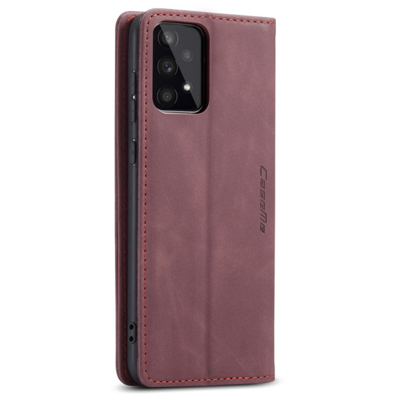 Чехол CASEME для Samsung Galaxy A53 5G, Leather Wallet Case, красный