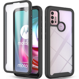 Чoхол Shockproof до Motorola Moto G10 / G20 / G30, із захисним екраном, м'яти