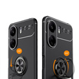 Чехол KickStand Finger Ring для Xiaomi Redmi 13 / Poco C65, черный