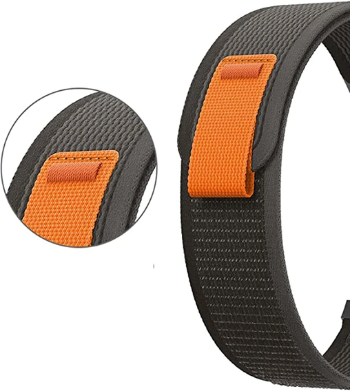 Ремешок Nylon до Samsung Galaxy Watch Active 22mm, Grey