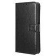 Откидной чехол для Nothing Phone 2, Crazy Horse Wallet, чёрный