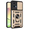 Чохол NOX Camera Slide Motorola Moto G24 / G24 Power / G04, CamShield Slide, золотий