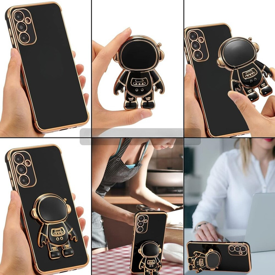 Чoхол до Samsung Galaxy M15 5G, Astronaut, чорний