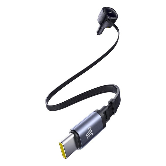 Baseus Автомобільний зарядний пристрій  2-Port USB i USB Type-C PD40W/QC3.0 - Grey