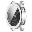 Чехол 2 в 1 с защитой экрана для Xiaomi Redmi Watch 3 Lite / Watch 3 Active, серебристый