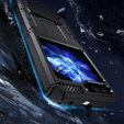 Чoхол до Samsung Galaxy Z Flip 5 5G, Dual-Layer Armor, чорний