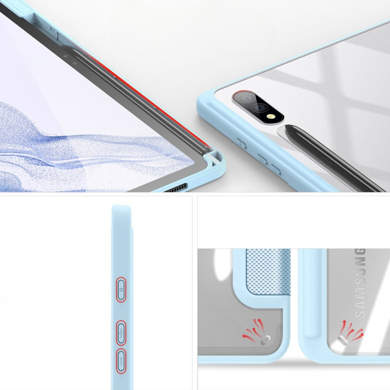 Чохол для Samsung Galaxy Tab S9+, Dux Ducis TOBY, м'яти