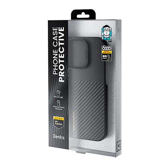 Магнітний чохол Benks Montage Magnetic Armor Air (MB66) для iPhone 16 Pro Max