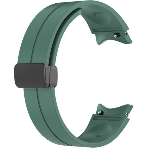 Силіконовий ремінець для Fitbit Inspire 3, Red Samsung Galaxy Watch 4 / 5 40/42/44/46/45MM PRO, Dark Green