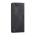 Чехол CASEME для iPhone 7/8/SE 2020/SE 2022, Leather Wallet Case, чёрный