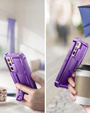 Броньований чохол для Samsung Galaxy S22, Dexnor Full Body, фіолетовий