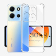 Чехол до Infinix Note 30 5G, Dropproof, прозрачный