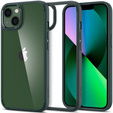 Чoхол Spigen до iPhone 13, Ultra Hybrid, темно-зелений