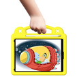 Дитячий чохол для планшета iPad 10.2" 2021/2020/2019 (9/8/7 gen.) / Air 10.5" 2019 (3 gen.), Cute Patterns, з підставкою, жовтий