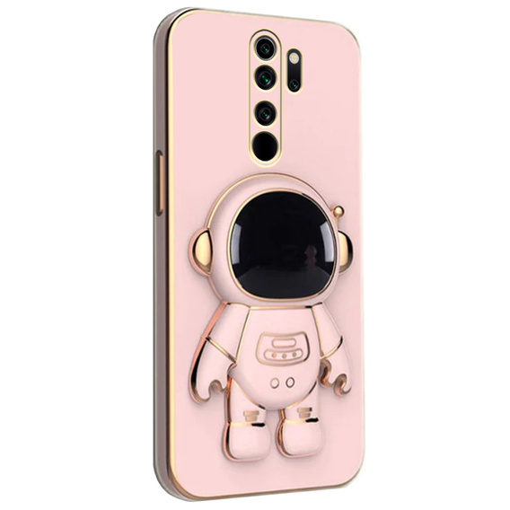 Чехол до Xiaomi Redmi Note 8 Pro, Astronaut, розовый rose gold
