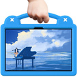 Детский чехол для Lenovo Tab M11, Cute Patterns, с подставкой, синий