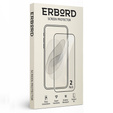 2x Закаленное стекло для iPhone 13 Mini, ERBORD 9H Hard Glass на экране