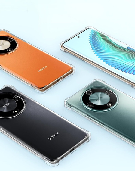 Чехол до Honor Magic 6 Lite 5G, Dropproof, прозрачный