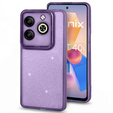Чехол до Infinix Hot 40i, Glittery Powder, фиолетовый