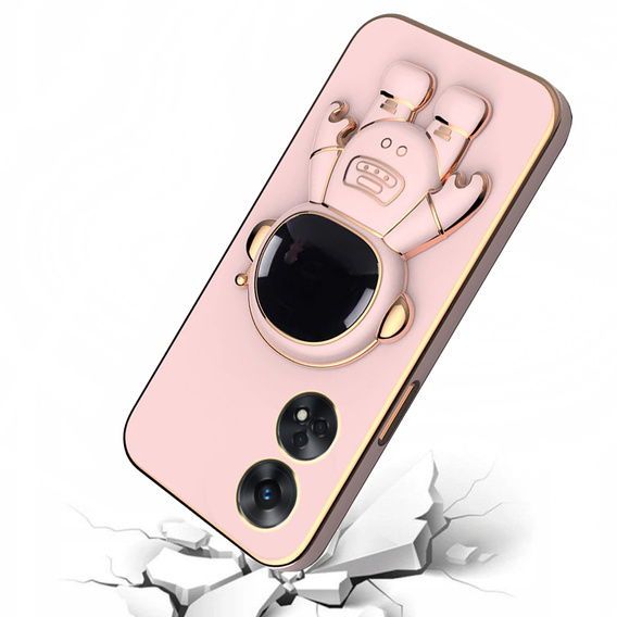 Чoхол до Oppo Reno8 T, Astronaut, рожевий