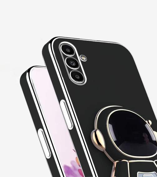 Чехол до Samsung Galaxy A56 5G, Astronaut, чёрный