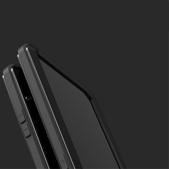 Чoхол Love Mei до iPhone 13 Pro, armored with glass, чорний