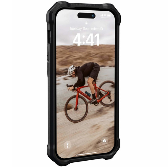 Чoхол Urban Armor Gear до iPhone 14 Pro, Essential Armor MagSafe, чорний