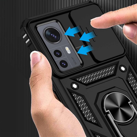 Чохол NOX Camera Slide Xiaomi 12 / 12X, CamShield Slide, м'яти