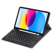 Чохол + клавіатура iPad 10.9 2022 10 Gen, Pen Slot, чорний