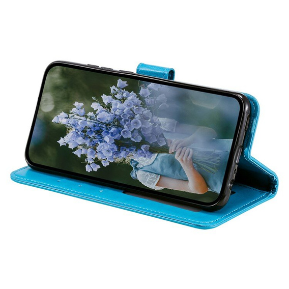 Откидной чехол для Samsung Galaxy A55 5G, Mandala Flower, зелёный