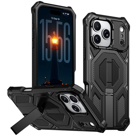 Захисний чохол із підставкою, сумісний із MagSafe, для iPhone 17 Pro