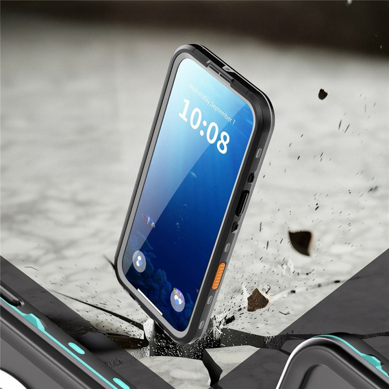 Чохол для iPhone Air, водонепроникний IP68, SHELLBOX MagSafe, чорний