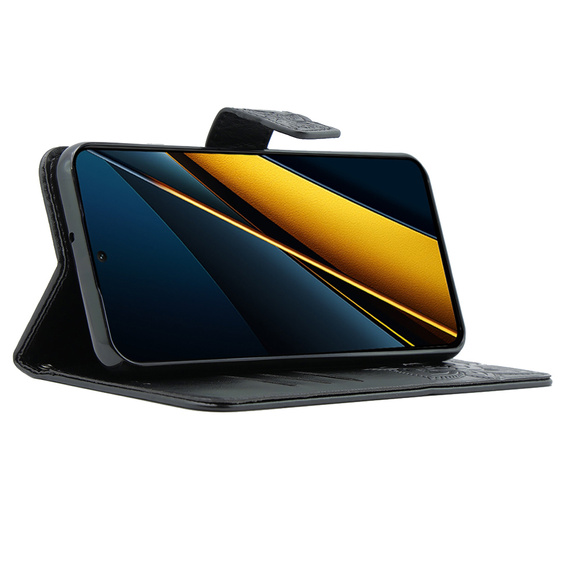 Чохол-книжка для Xiaomi Poco X6 Pro 5G, Butterfly, фіолетовийий