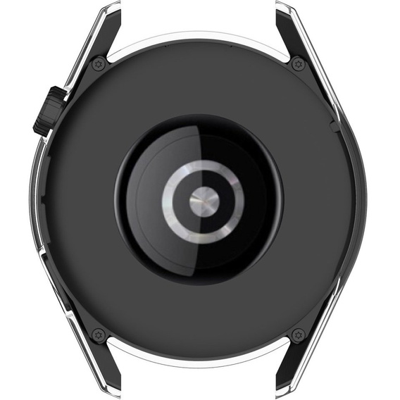2в1 чехол и защитное стекло для часов Huawei Watch GT 3 46mm, Clear