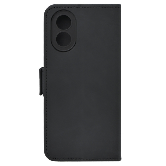 Откидной чехол для Oppo A58 4G, Card Slot, чёрный