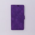 Чохол для Samsung Galaxy S24 Ultra, ERBORD Vintage, гаманець з клапаном, фіолетовий