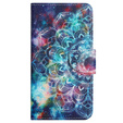 Откидной чехол для Xiaomi Redmi 13C / Poco C65, Wallet, Starry Mandala, синий