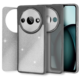 Чoхол до Xiaomi Redmi A3, Glittery Powder, чорний