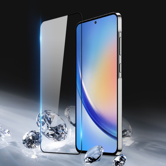 Закаленное стекло для Samsung Galaxy A35 5G, Dux Ducis на весь экран, чёрный