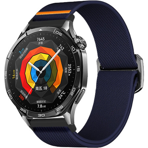 Ремешок Nylon до Samsung Galaxy Watch Active 22mm, Black