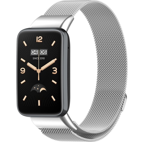 Браслет  MilaneseBand для Xiaomi Mi Band 7 Pro - Silver