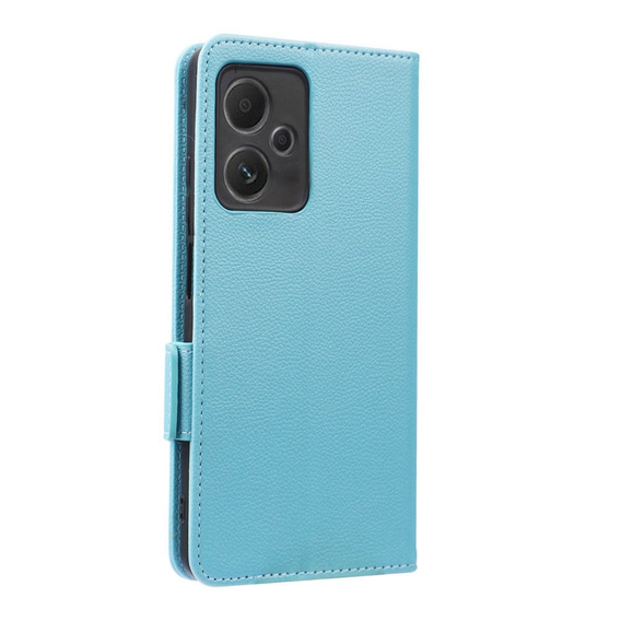 Откидной чехол для Xiaomi Redmi Note 12 5G / POCO X5 5G, Wallet Litchi Magnet, синий