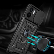 Чохол NOX Camera Slide Xiaomi Redmi A1 4G / A2 4G, CamShield Slide, чорний