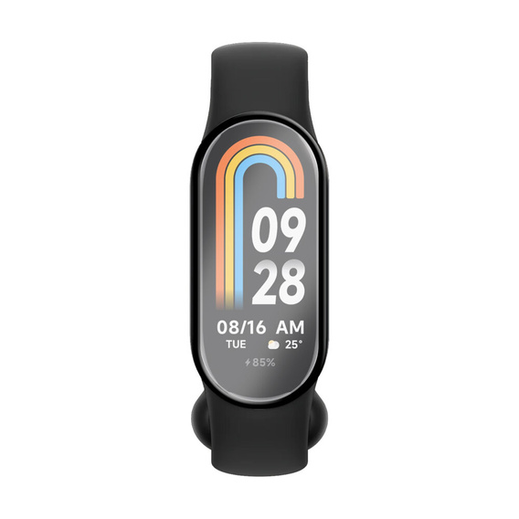 2x Гібридне скло ERBORD для Xiaomi Smart Band 10 / 9 / 8