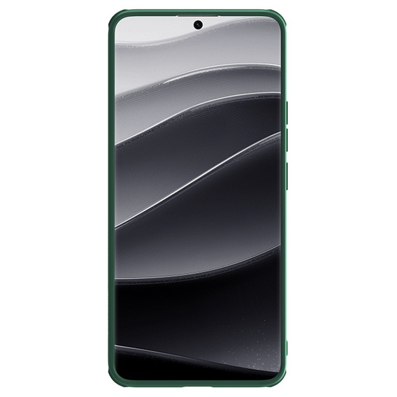 Бронированный чехол Nillkin для Xiaomi Redmi Note 14 Pro 5G / Xiaomi Poco X7 5G, CamShield Pro, зелёный