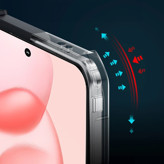 Чехол до Honor 400 5G, AntiDrop Hybrid, чёрный