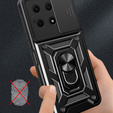 Чехол NOX Camera Slide Honor X8a 4G, CamShield Slide, чёрный