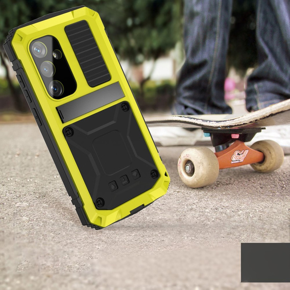 Бронированный чехол для Samsung Galaxy S25, R-JUST, жёлтый