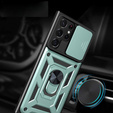 Чохол NOX Camera Slide Samsung Galaxy S23 Ultra, CamShield Slide, зелений